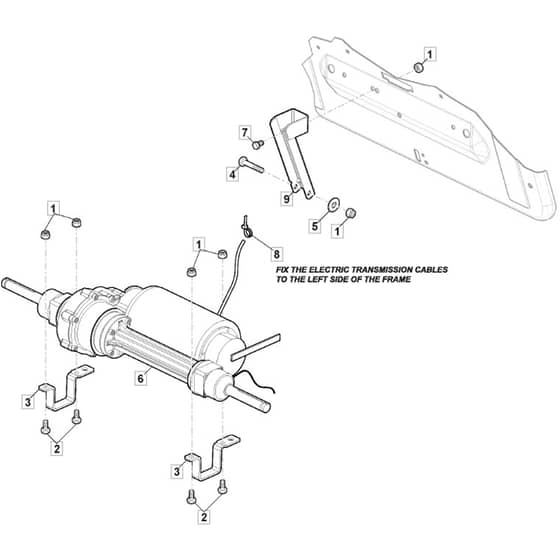 Freedom 28e - 2022 - 2T0250483/M22T - Mountfield Ride On Mower Transmission Diagram