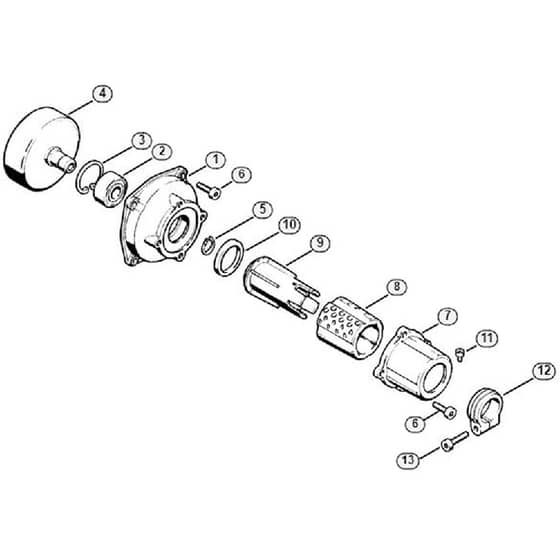 Genuine Stihl FS106 / G - Clutch Housing