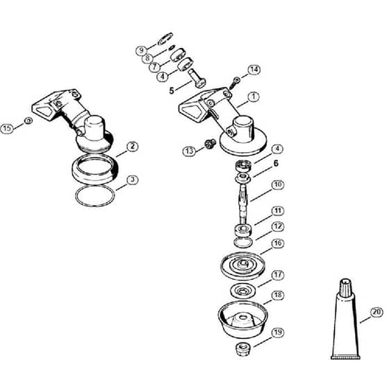 Genuine Stihl FS108 / L - Gear Head
