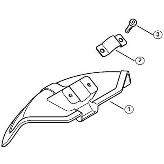Genuine Stihl FS24 C-E / J - Deflector