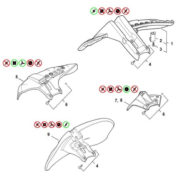 Stihl FS261.0 C-E Z - Deflector - Parts Diagram