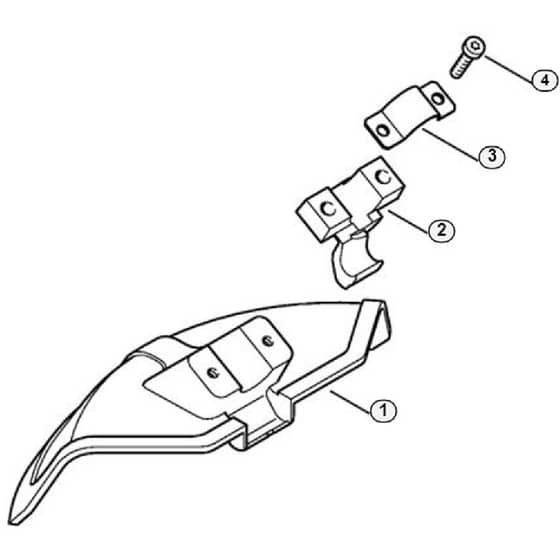 Genuine Stihl FS26 SC-E / J - Deflector