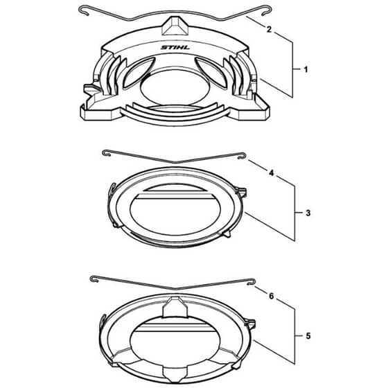 Stihl FS461.0 C-EM - Transport Guard - Parts Diagram