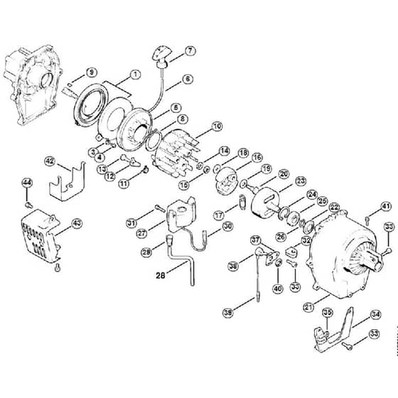 Genuine Stihl FS51 / B - Rewind starter