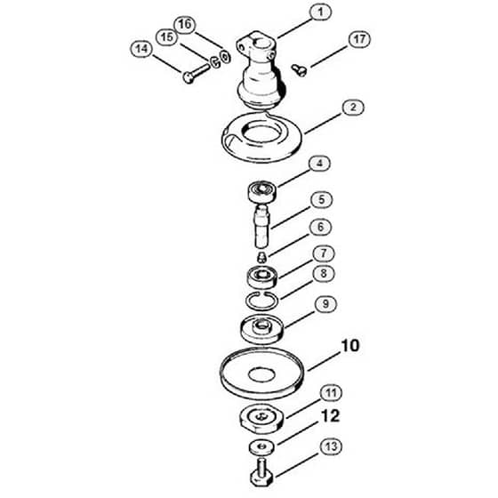 Genuine Stihl FS61 / F - Housing (Driving)