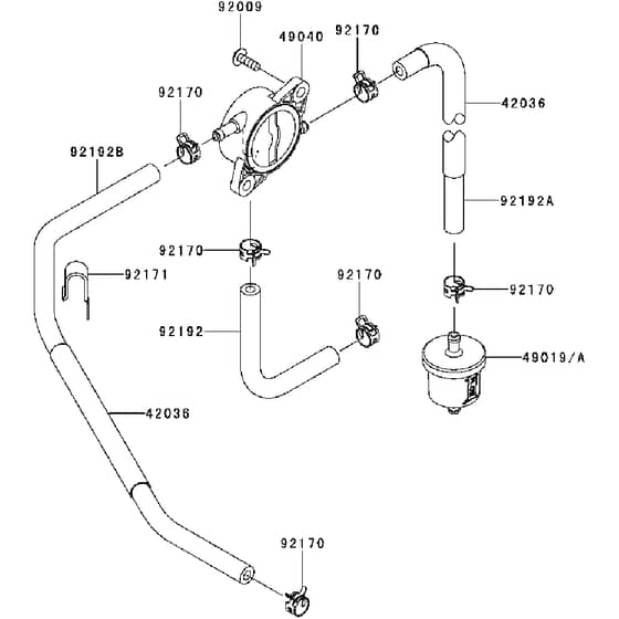 Countax Fs730V - 10 Fuel Tank