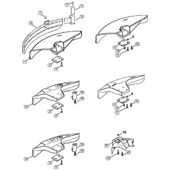 Genuine Stihl FS88 / M - Deflector