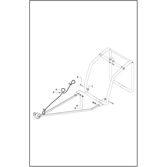 Husqvarna FS 410 D - 965150116 - Pointer Attachment - Single Pointer