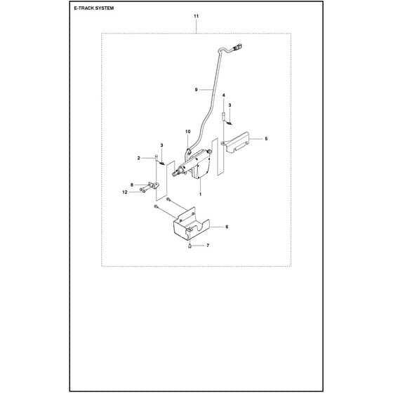 Husqvarna FS 5000 D - 967207340 - E-Track System
