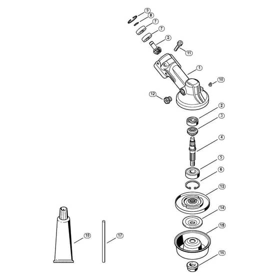 Genuine Stihl FS / A - Gear head