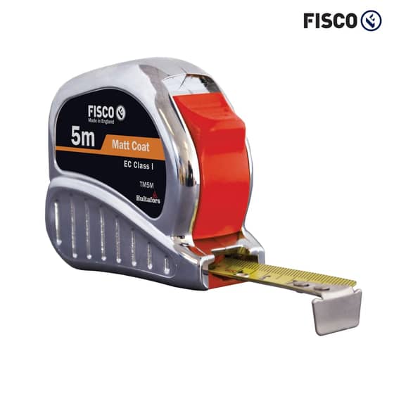 Fisco TMC5M Chrome Tri-matic Tape 5m (Width 19mm) - TM50976246