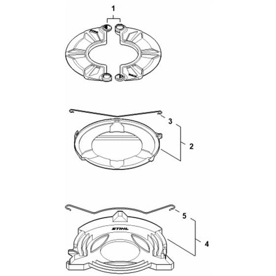 Stihl FSS-KM - Transport Guard - Parts Diagram