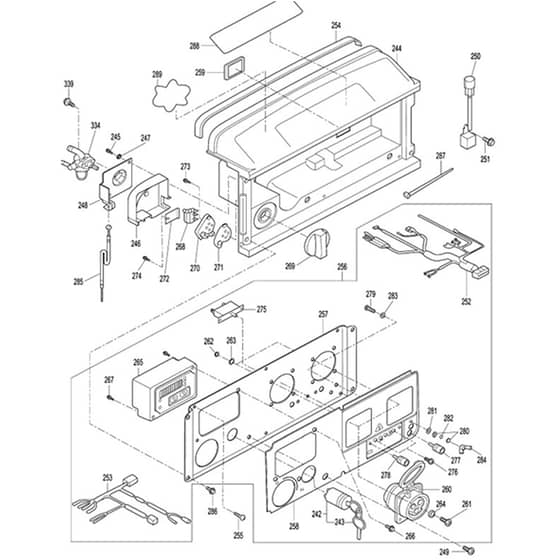 Makita G4300IS - Generator - Power Tool 11 Diagram