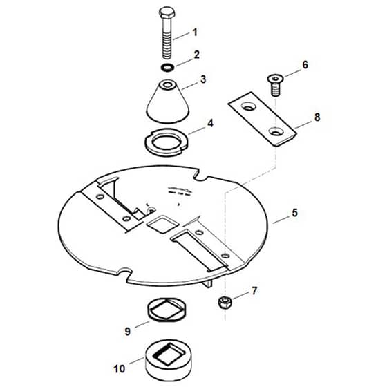 Viking GB 370.1 S - Blade Set - Parts Diagram