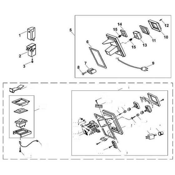 Viking GE 215 - Switch - Parts Diagram