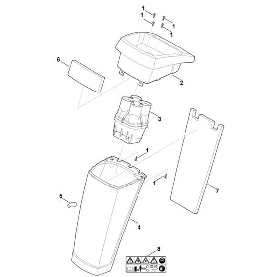 Viking GE 35 L - Funnel - Parts Diagram