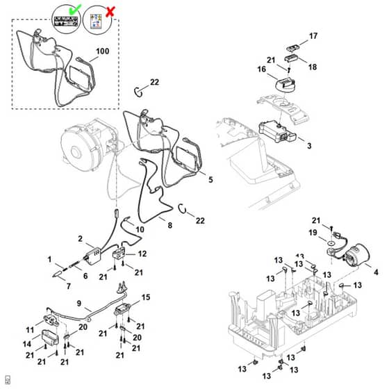 Stihl GHE135.0 L - Electric Equipment - Parts Diagram