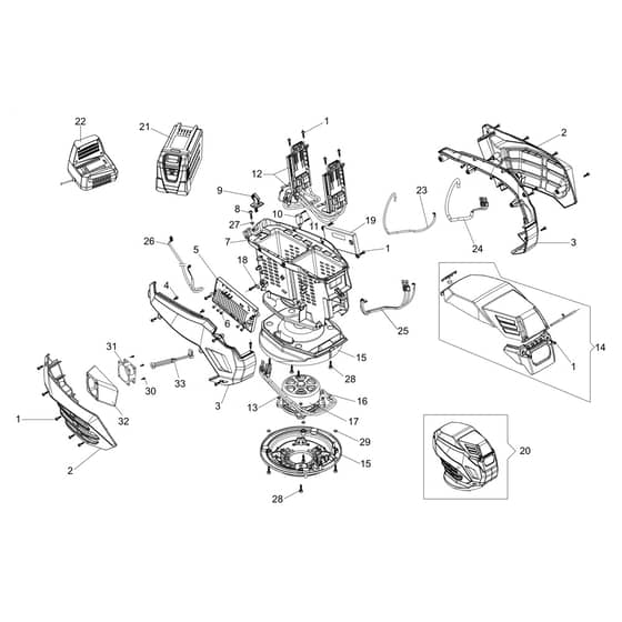 Gi 548 V - Oleo-Mac Rotary Mower Engine Diagram