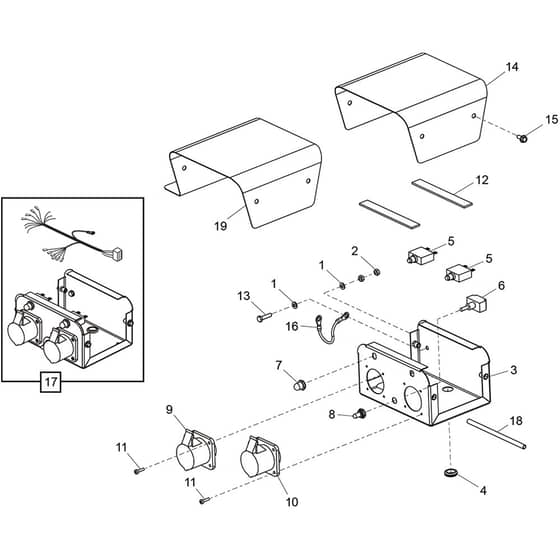 Belle GPX Range - Control Box Assembly (GPX 2700)