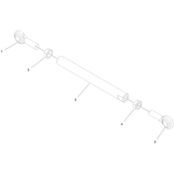 Toro GrandStand 122cm - 72504TE (417500000 - 419999999) HOC Link No. 130-6615