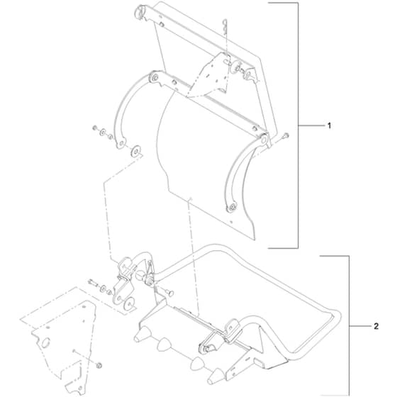 Toro GrandStand 91cm - 74534TE (311000001 - 311999999) Cushion and Platform