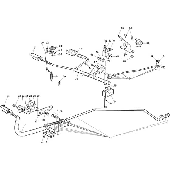 GT 40H Twin - 2018-2020 - 2T0980247/AT8 - Atco Ride On Mower Brake Controls Diagram