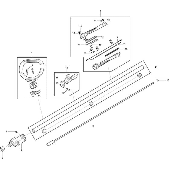 GT 730 A - 2022-2023 - 283210108/ST1 - Stiga Trimmer Transmission Diagram