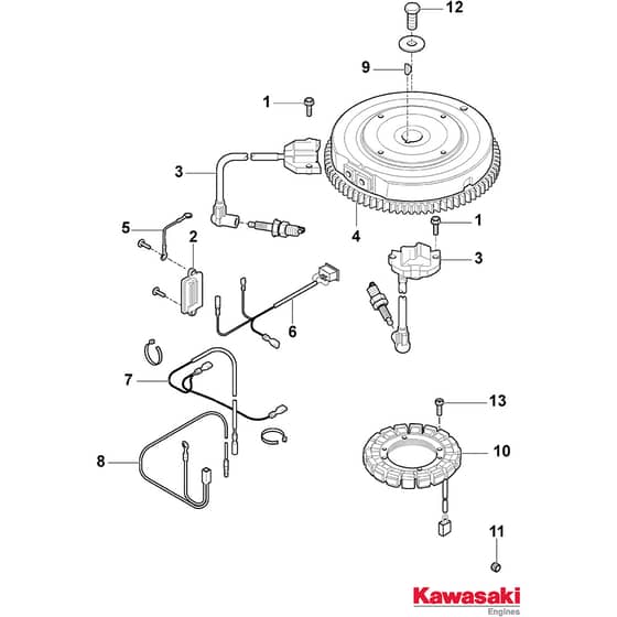 GTX 40H - 2021 - 2T0950647/AT1 - Atco Ride On Mower Electric Parts Diagram