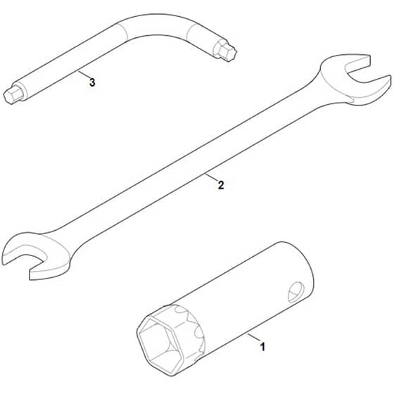 Viking HB445.0 R - Tools - Parts Diagram