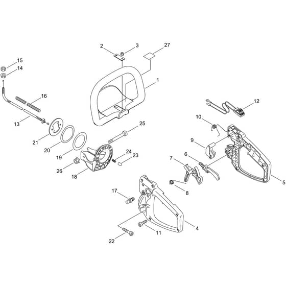 Echo HC-2020R Handle