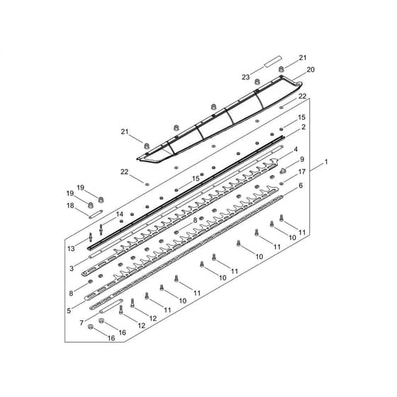 Echo HCS-3810ES Cutting Blade