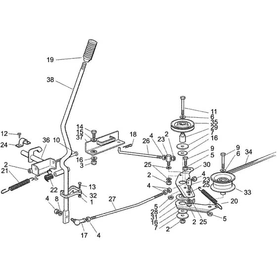 Honda HF1211K1-HE -  Cutting Plate (1) Diagram