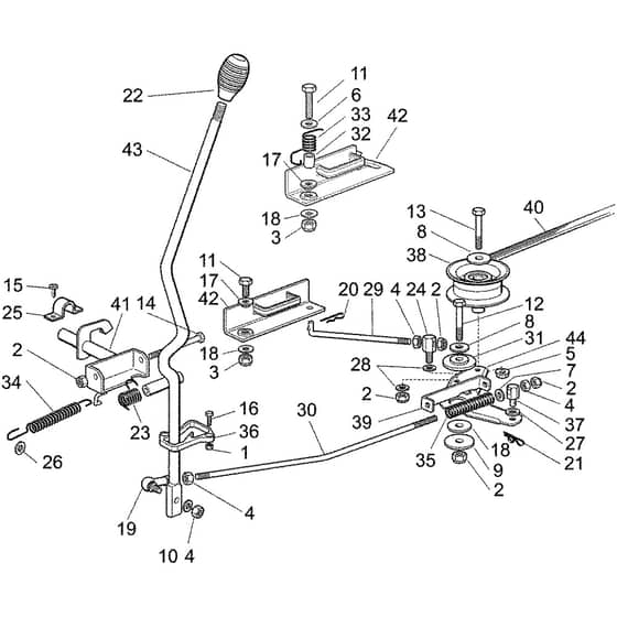 Honda HF1211K2-SE (1000001-1099999) -  Cutting Plate (1) Diagram