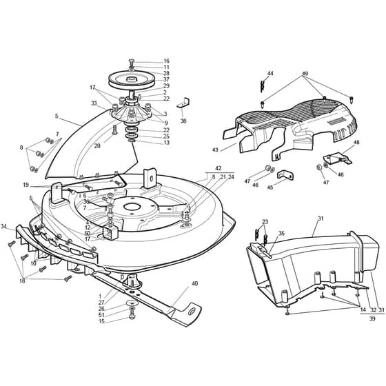 Honda HF1211K3-HE -  Cutting Plate (2) Diagram