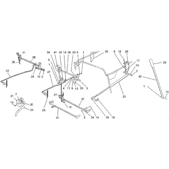 Honda HF2218K1-SE -  Lifting Device and Full Grass Catcher Micro Diagram
