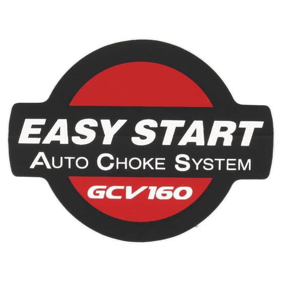Genuine Honda GCV160 "Easy Start" Decal - 87169-VL0-P00