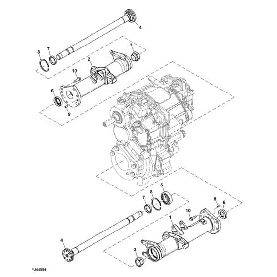 John Deere HPX615E - PC16096 - Axle Shaft - ST1002209