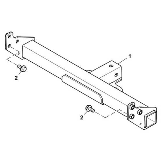 John Deere HPX615E - PC16096 - Hitch Receiver - ST1003509