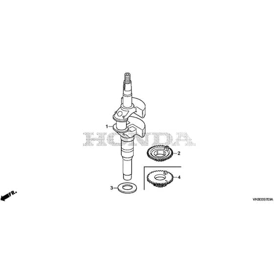 Honda HRG416K1-PKEA -  Crankshaft Diagram