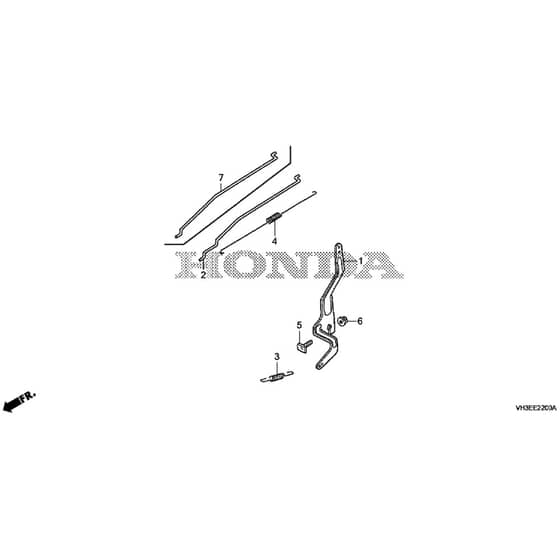 Honda HRG416K1-SKEA -  Governor Arm Diagram
