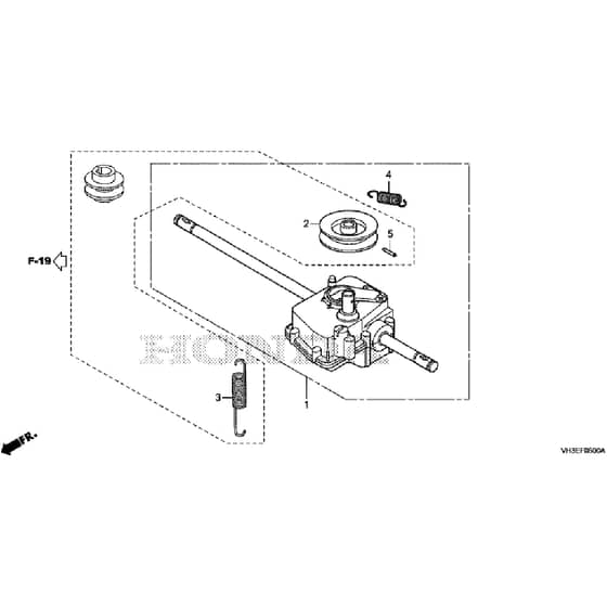 Honda HRG466C1 - SKEP - Transmission Diagram
