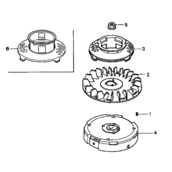 J – Flywheel