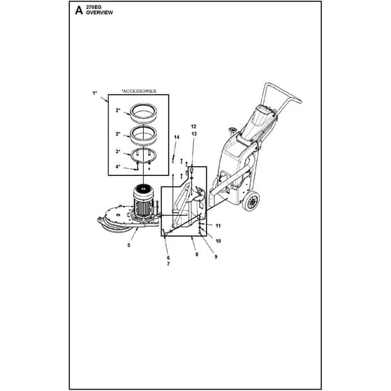 Husqvarna HTC 270 EG - 967838711 - Overview