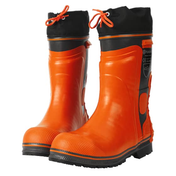 Genuine Husqvarna Functional 24 Rubber Chainsaw Boots (UK 4) - 573 95 58-37