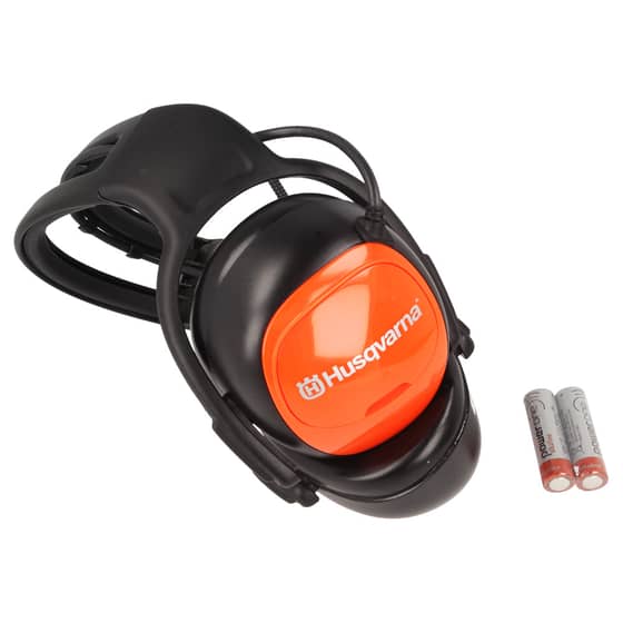 Genuine Husqvarna Arborist Ear Defenders with FM Radio & Aux MP3 Input - 578 27 49-03