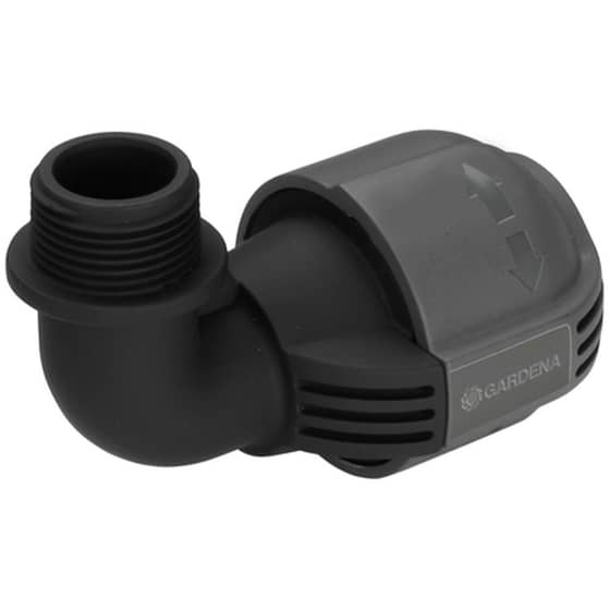 Genuine Husqvarna L-Piece 25 mm x 3/4" Male Thread - 901 01 77-01