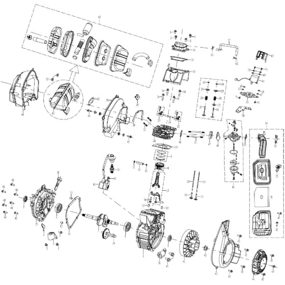 Cobra IG20si - Generator Engine Diagram