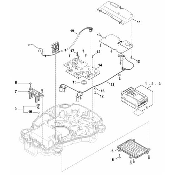 Stihl iMOW 5.0 EVO - Electric Equipment - Parts Diagram