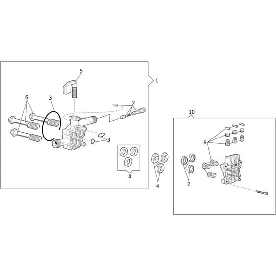 IP 1150 S -  - Efco Pressure Washer Pump Diagram