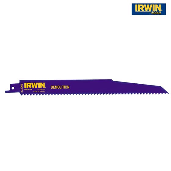 IRWIN 960R 225mm Sabre Saw Blade Demolition Pack of 5 - 10504139